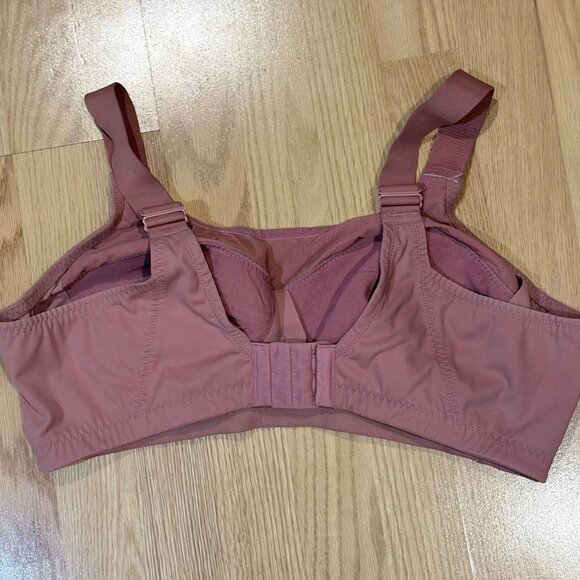 Understance Ginger wireless bra, 42G, dark rose - Picture 3 of 3